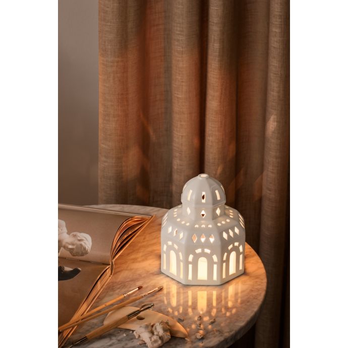 Lucerna domeček Urbania Glassalen 14,5 cm