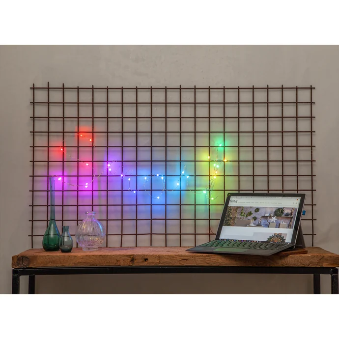 Chytrý LED světený řetěz Multicolor + White