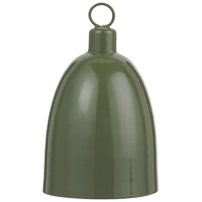 Kovový zvoneček Conical Green