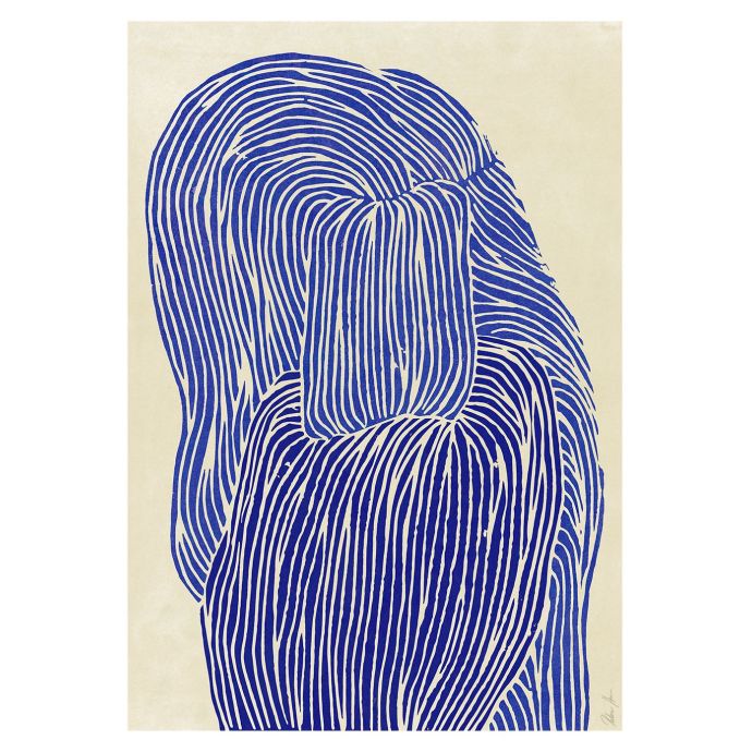 Autorský mini plakát Deep Blue by Rebecca Hein A5