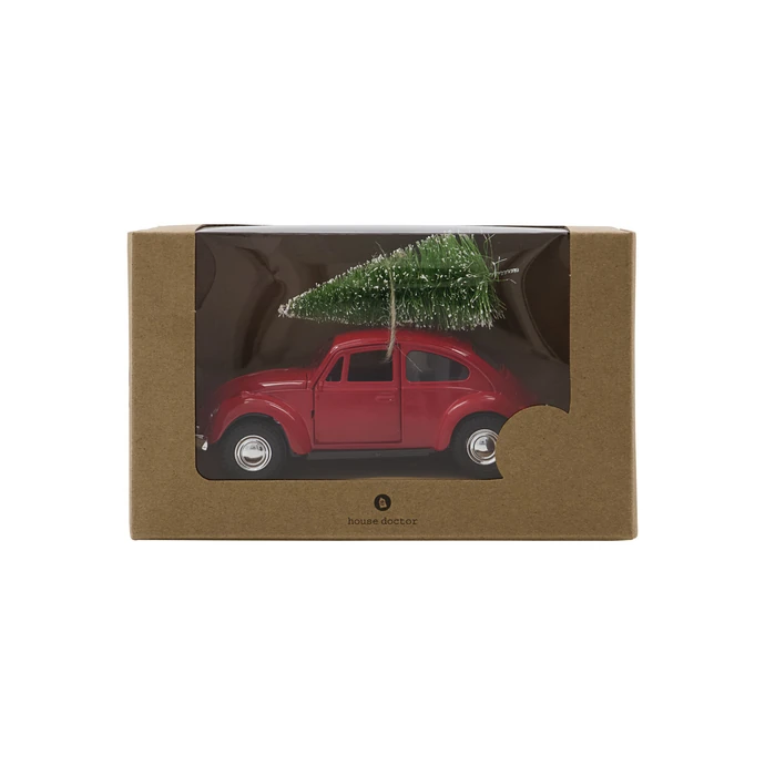 Vánoční autíčko Xmas Car Red