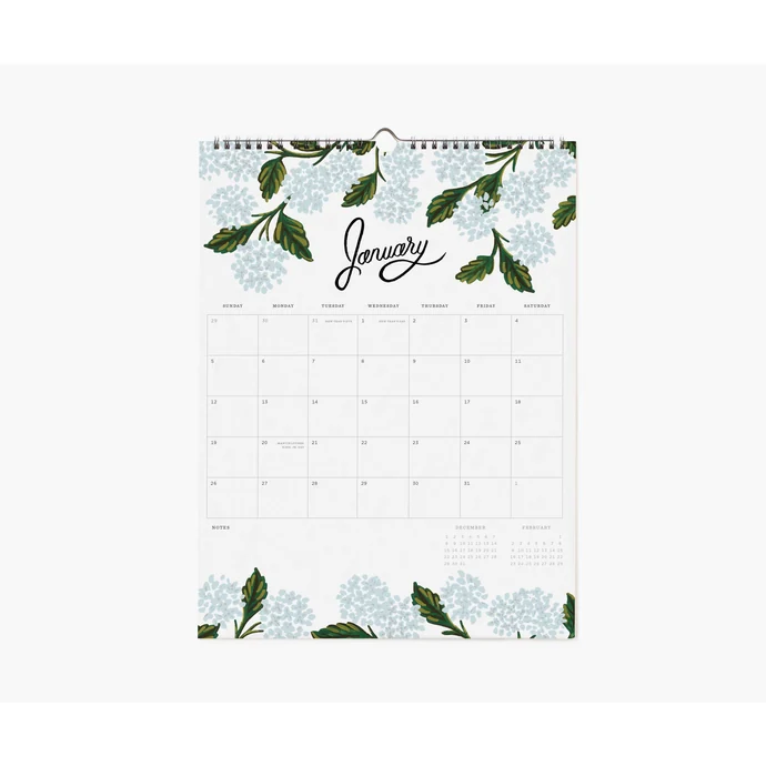 Nástěnný kalendář Garden Blooms 2020