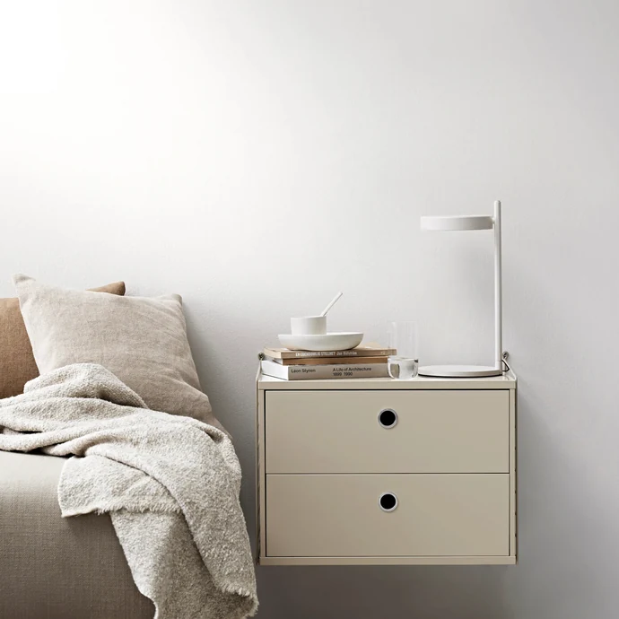 Nástěnný stolek Bedroom A Beige / Beige