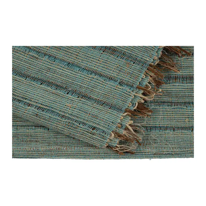 Běhoun z ramie Vegetal Blue 183×33 cm