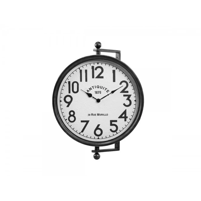 Nástěnné hodiny Antique Coal - 40cm