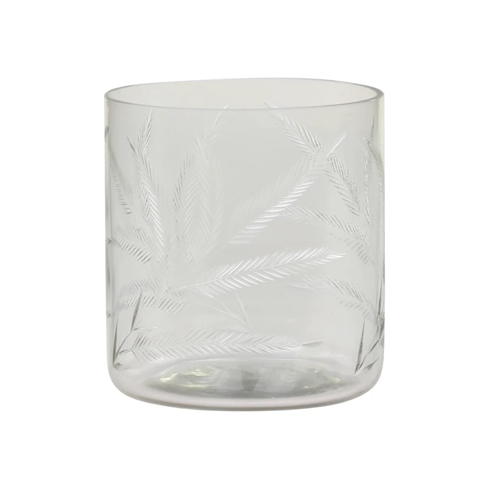 Svícen Clear Cut Glass 10cm