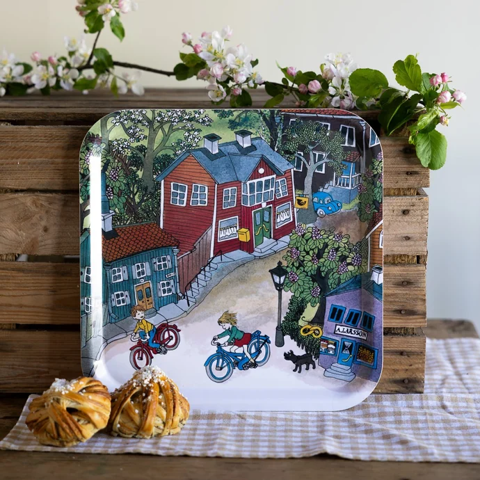 Servírovací tác Lotta z Rošťácké uličky 32 x 30 cm