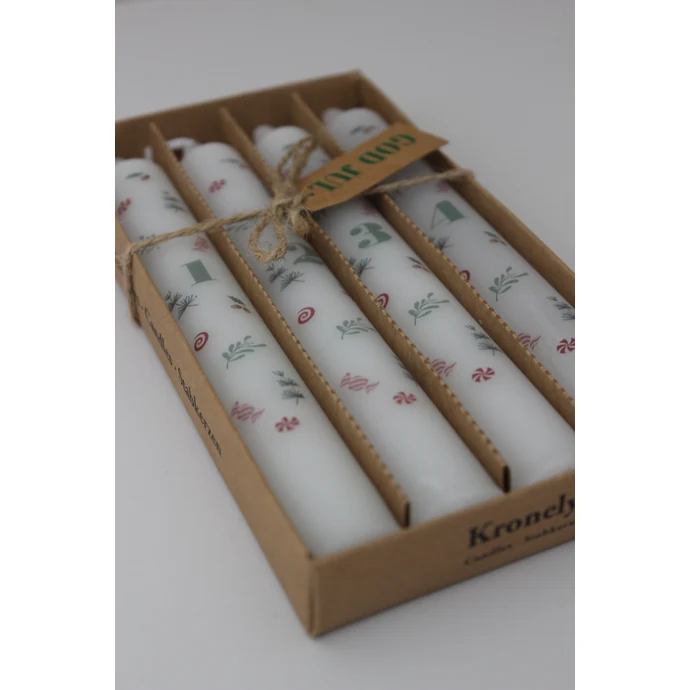 Adventní svíčky Christmas Ginger – set 4 ks
