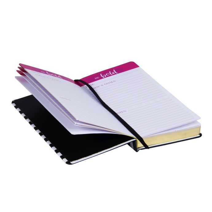 Plánovací notes Black stripe