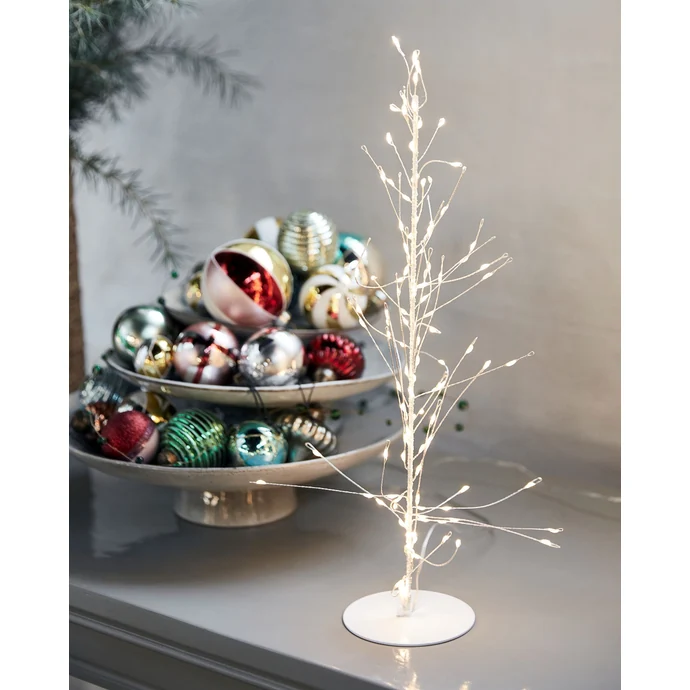 Dekorativní svítící stromeček Glow White 45 cm