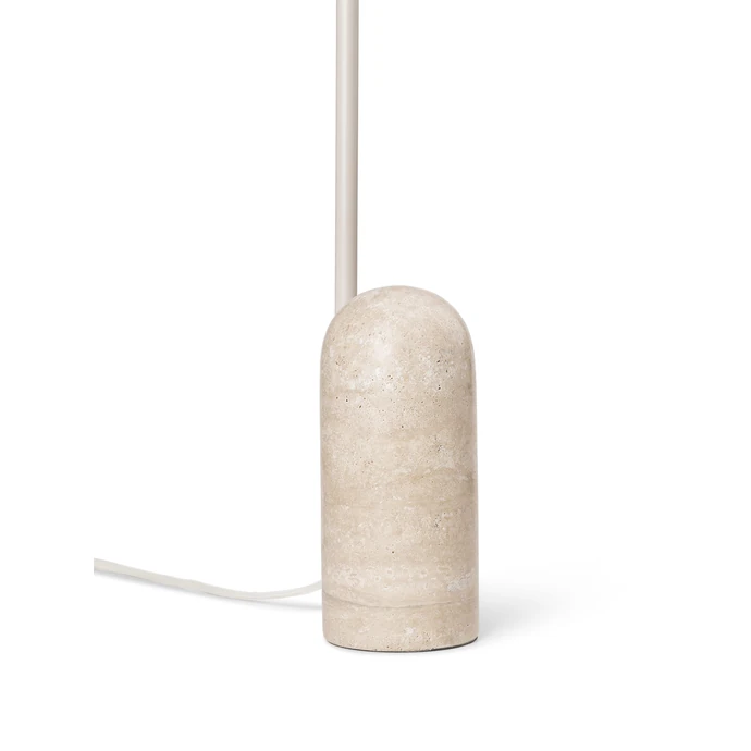 Stolní lampa Arum Travertine Cashmere