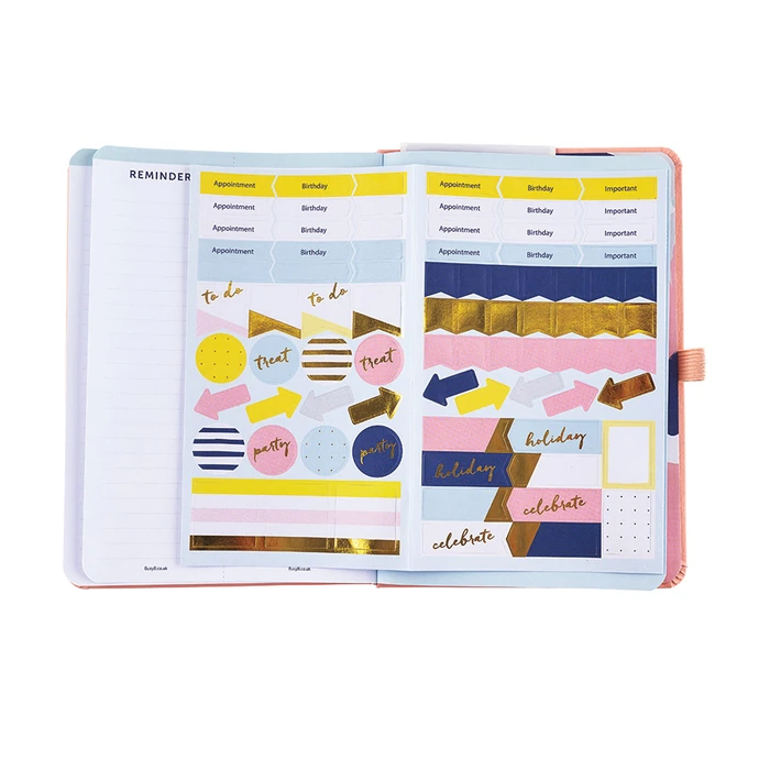 Diář 2019 Perfect Planner Pink