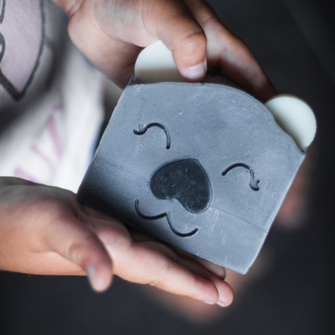Přírodní mýdlo pro děti My Happy Koala - malina