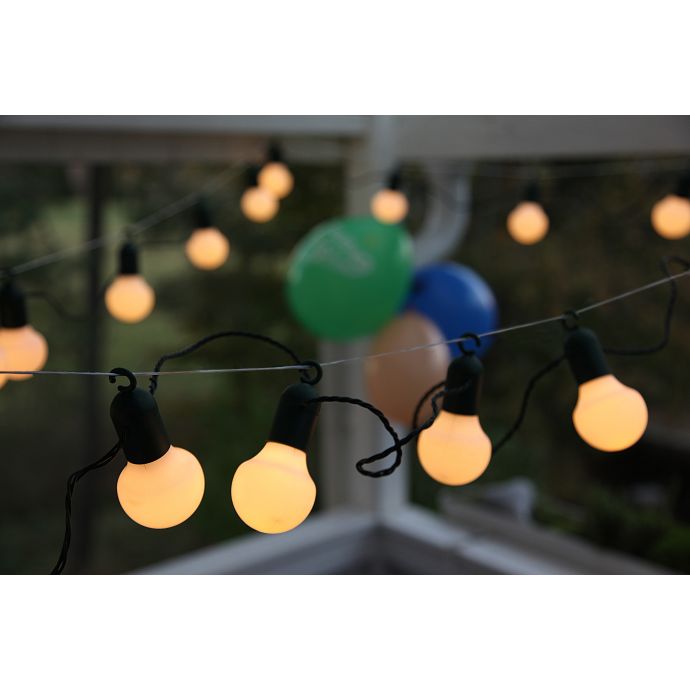 Světelný řetěz 20 LED White Bulbs