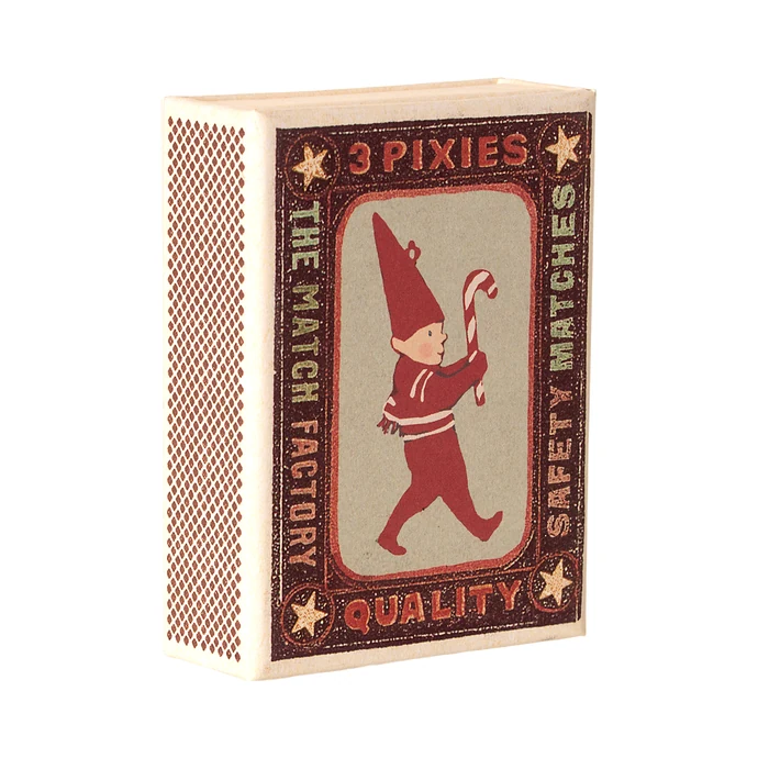 Kovoví skřítci Pixies v krabičce