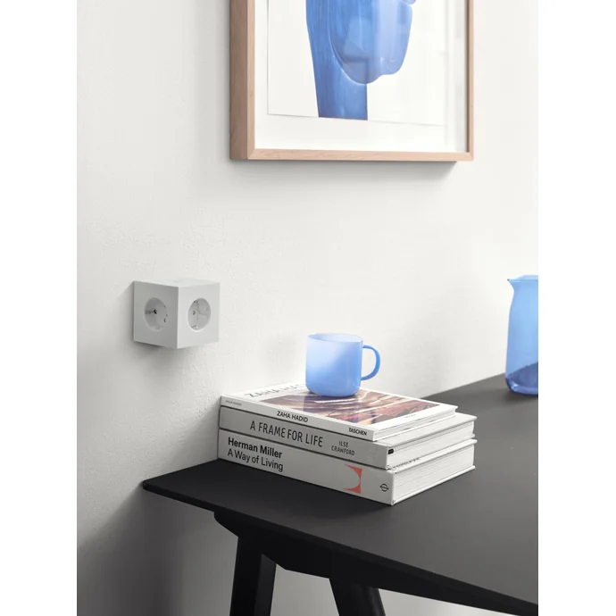 Magnetická dobíjecí kostka Square 1 / USB-C Opal White