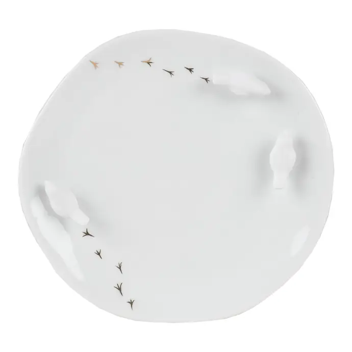 Porcelánový talířek Birds