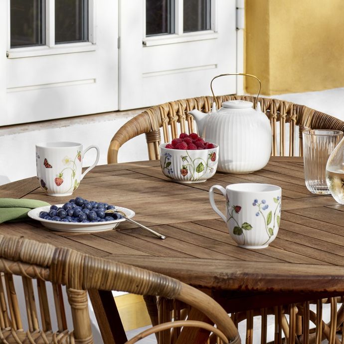 Porcelánová čajová konvice Hammershøi White