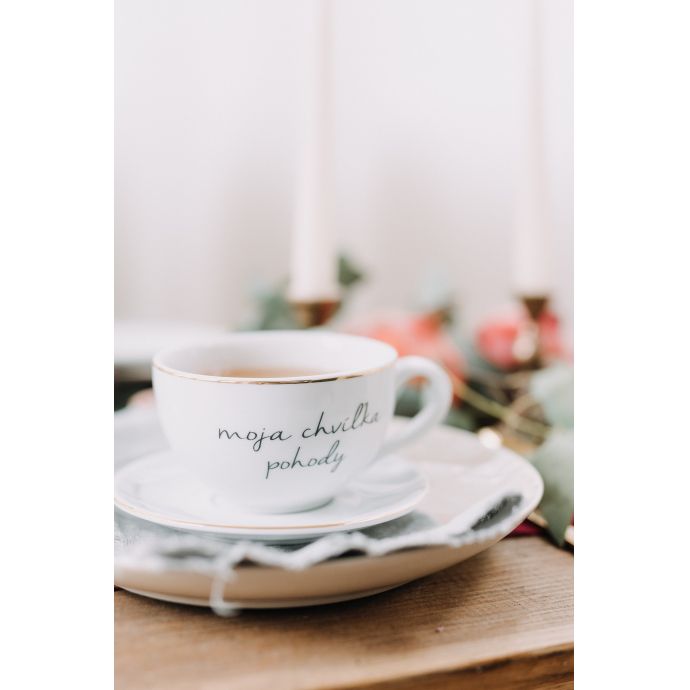 Porcelánový hrnek Moja chvíľka pohody 300 ml - SK