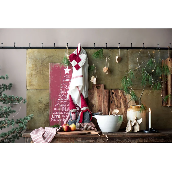 Vánoční dekorace Wooden Angel - větší