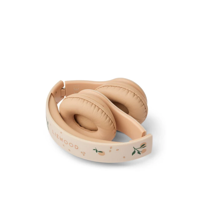Dětská bezdrátová sluchátka Quinn Peach / Sea Shell