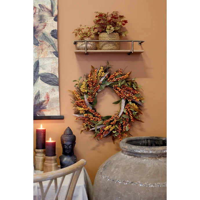 Dekorativní věnec Fleur Terracotta Ø 50 cm
