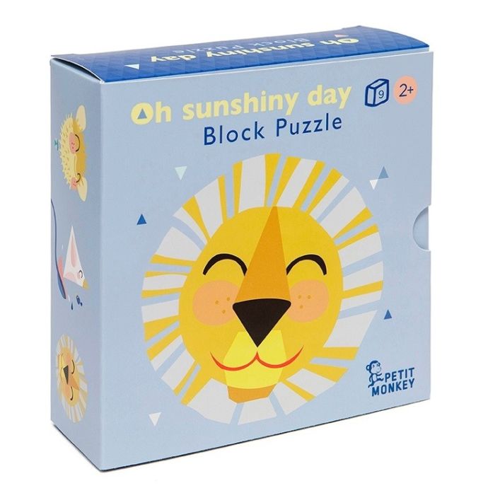 Dětské obrázkové kostky Oh Shiny Day