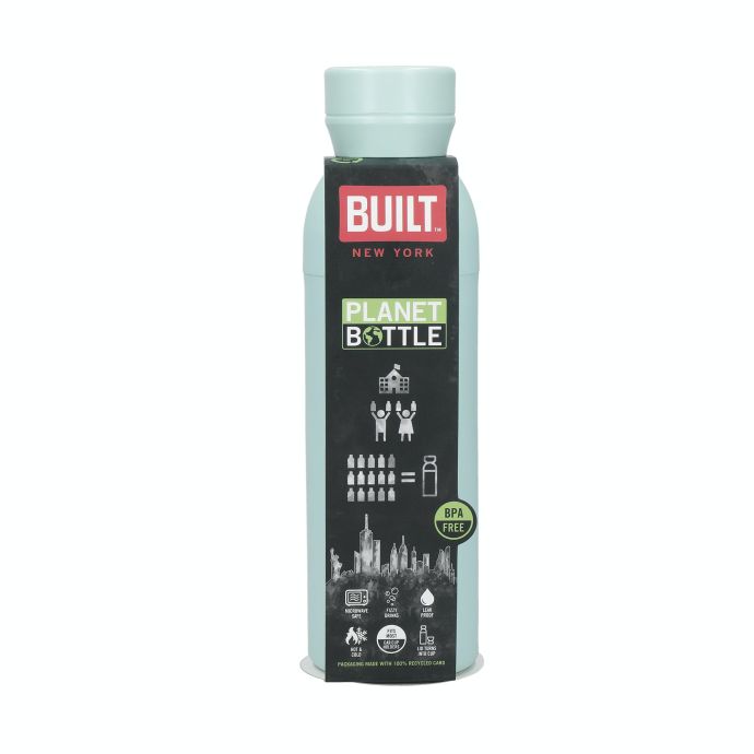 Recyklovaná lahev na vodu BUILT Green 500 ml