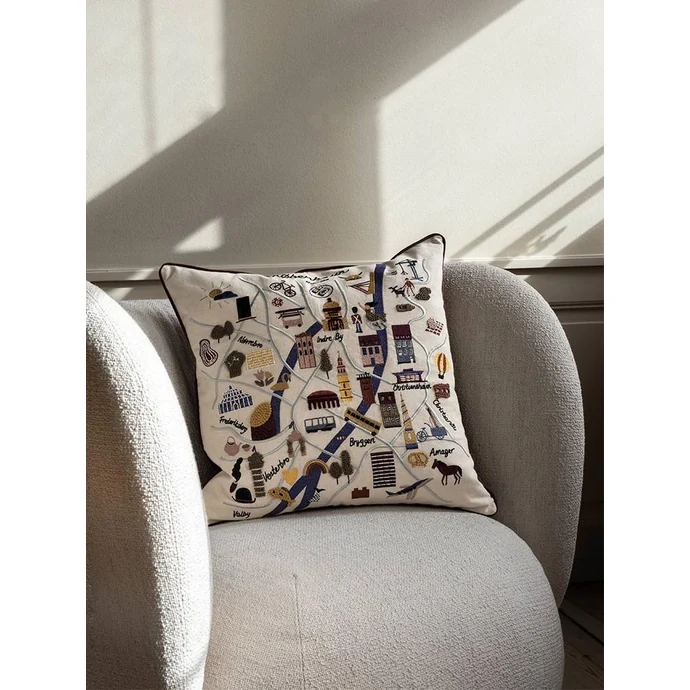 Bavlněný polštář Copenhagen Cushion 50 x 50 cm