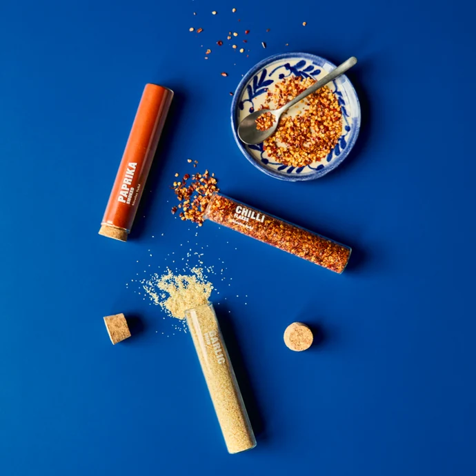 Sada koření Chilli / Garlic / Smoked paprika – 3 × 45 g