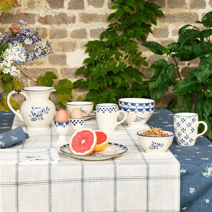 Kameninový džbán Marion Flower Blue 1 l