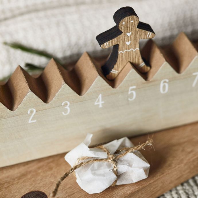 Adventní kalendář Walking Gingerbread 50 cm