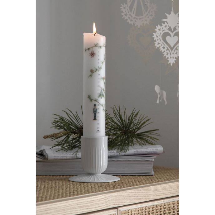 Porcelánový svícen Hammershøi White 10,5 cm