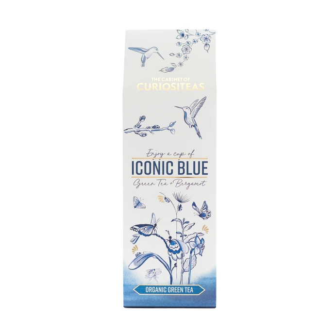 Organický zelený čaj s bergamotem Iconic Blue 80g