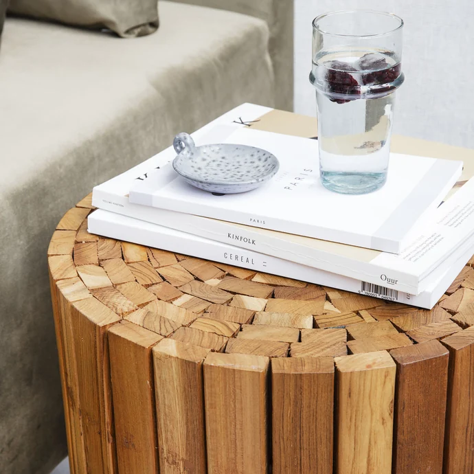Dřevěný stolek Teaky Nature