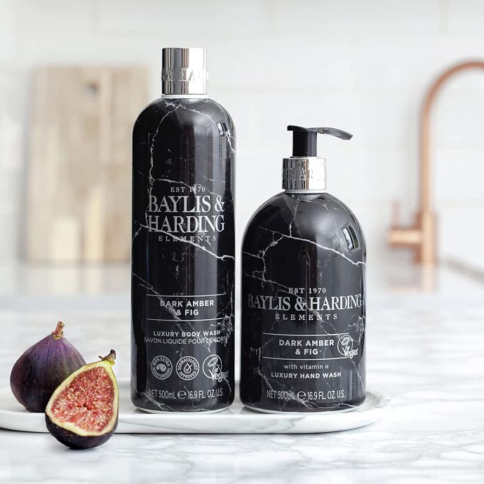 Tekuté mýdlo na ruce Dark amber & Fig 500ml