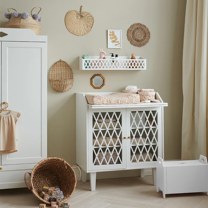 Přebalovací komoda Harlequin Changing Table White