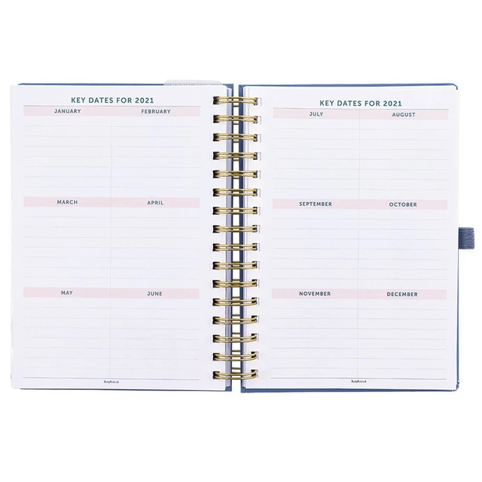 Plánovací diář na 17 měsíců Pretty Life Planner