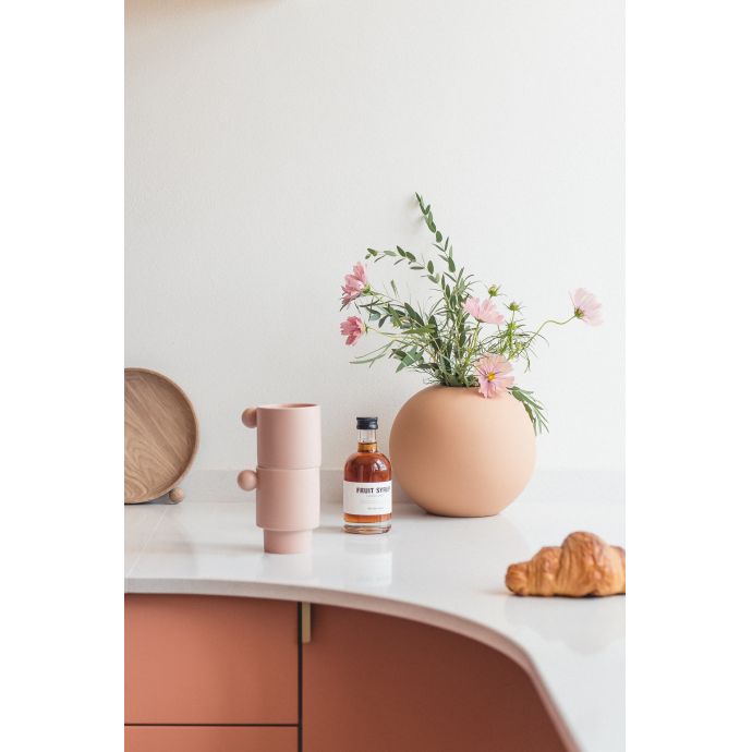 Kulatá váza Ball Cafe Au Lait 20 cm
