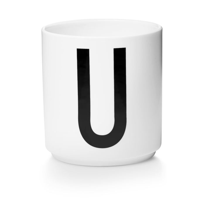Porcelánový hrneček/dózička Letters