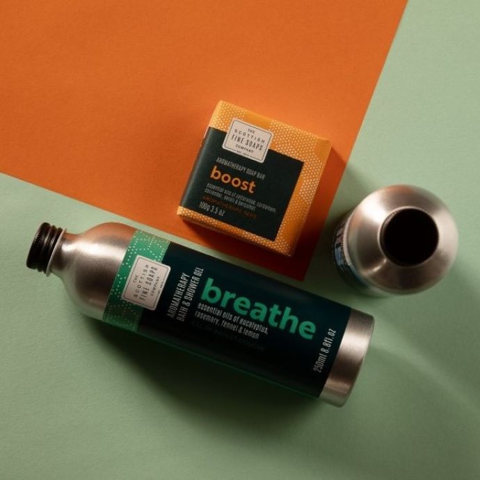 Aromaterapeutický mycí gel Breath 250ml