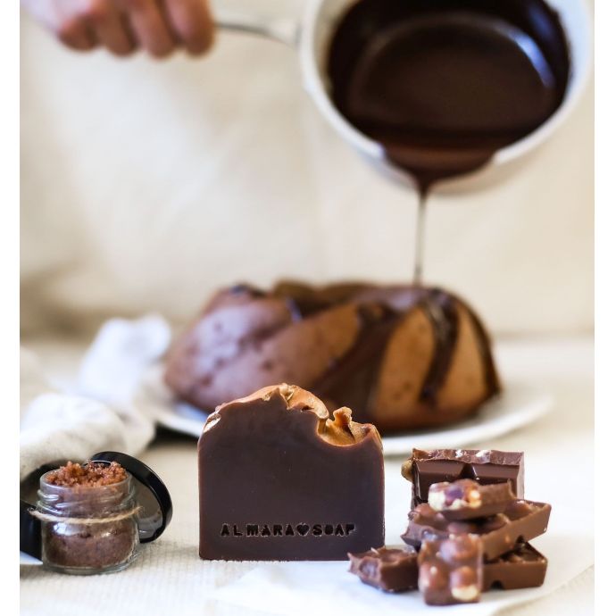 Přírodní mýdlo Gold Chocolate