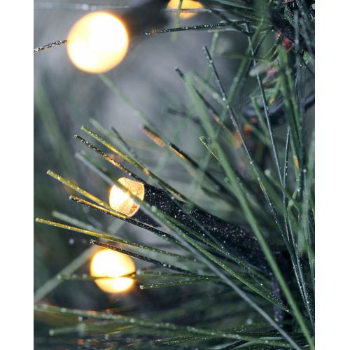 Umělý vánoční stromeček s LED drátkem 75 cm