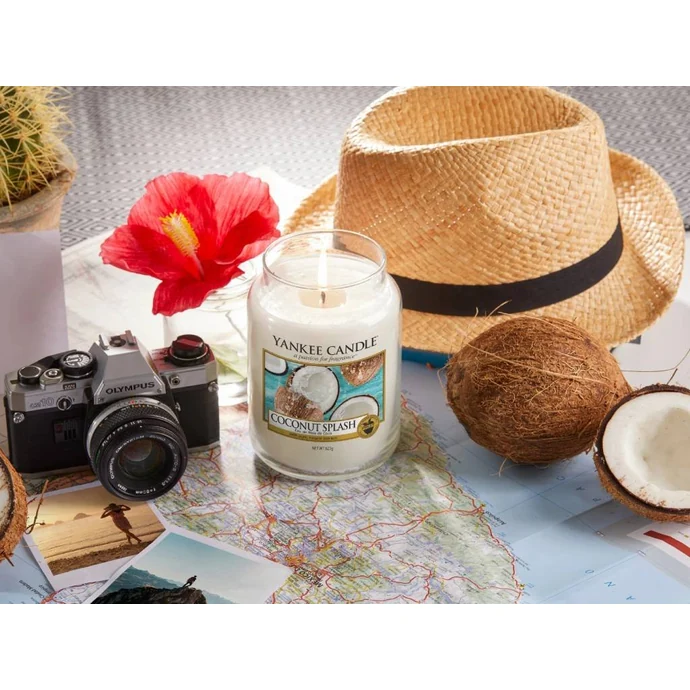 Svíčka Yankee Candle 411g - Coconut Splash