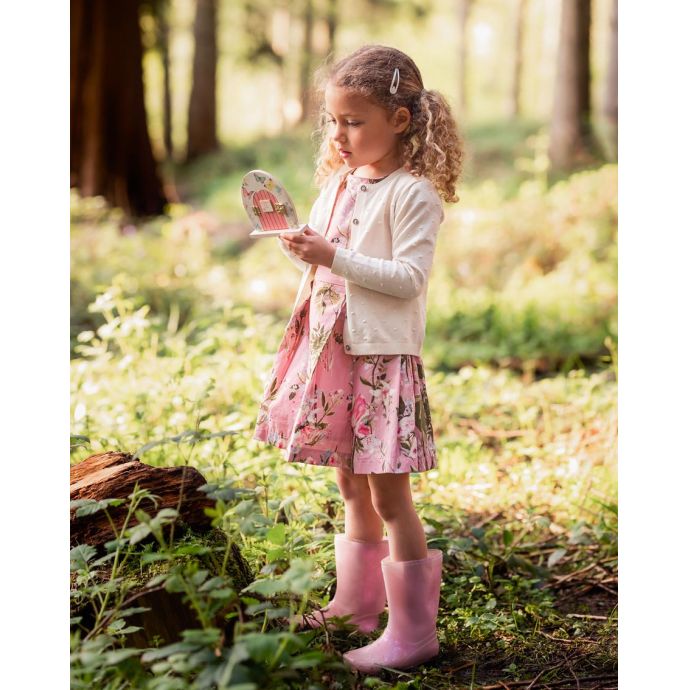 Dřevěný dvířka pro víly Mini Fairy Door