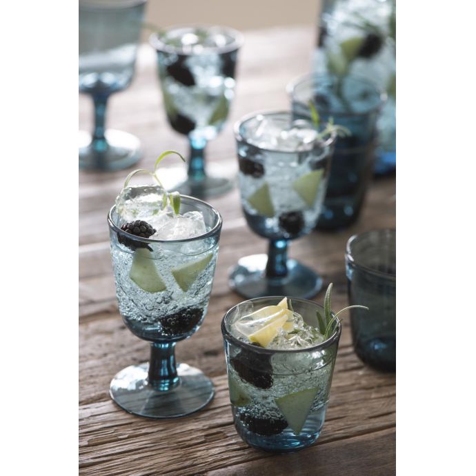 Sklenička Glass Blue 180ml