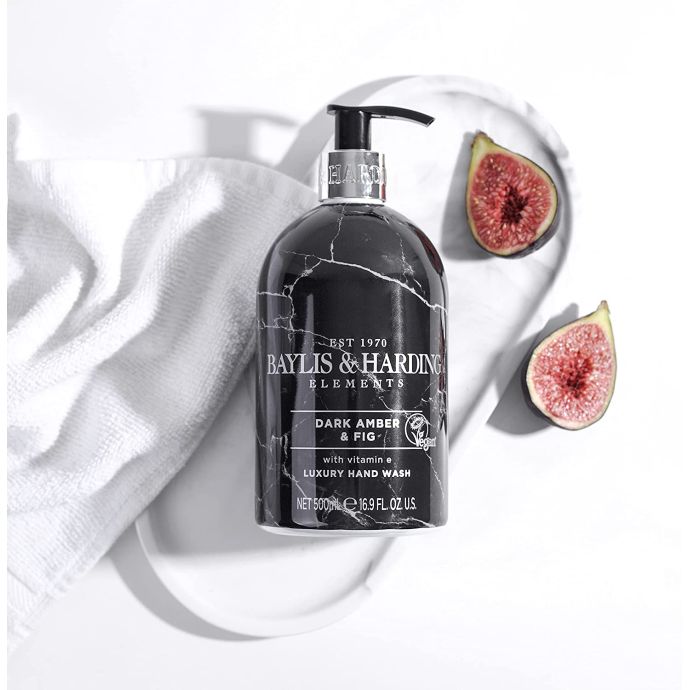 Tekuté mýdlo na ruce Dark amber & Fig 500ml