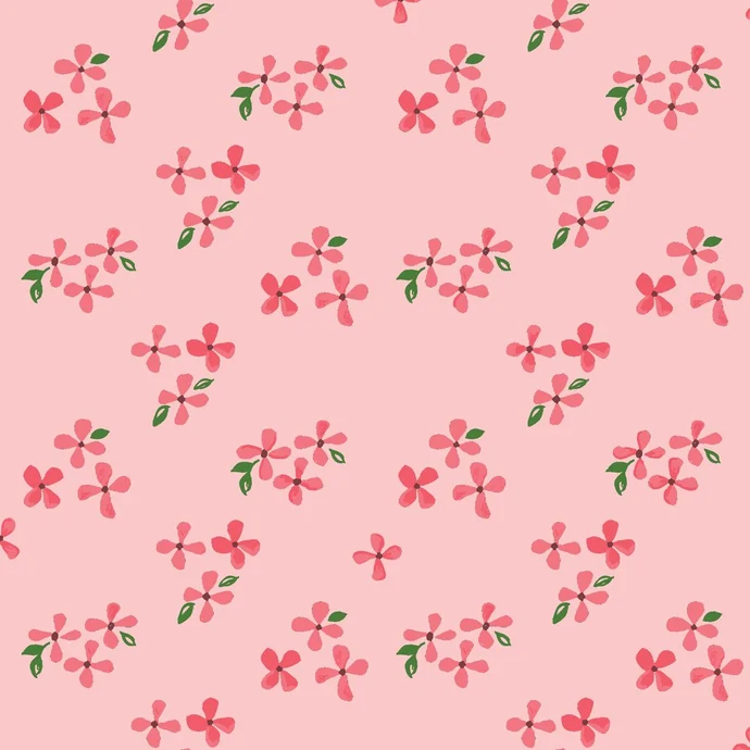 Voskovaný ubrousek Růžové Květy 40 × 40 cm