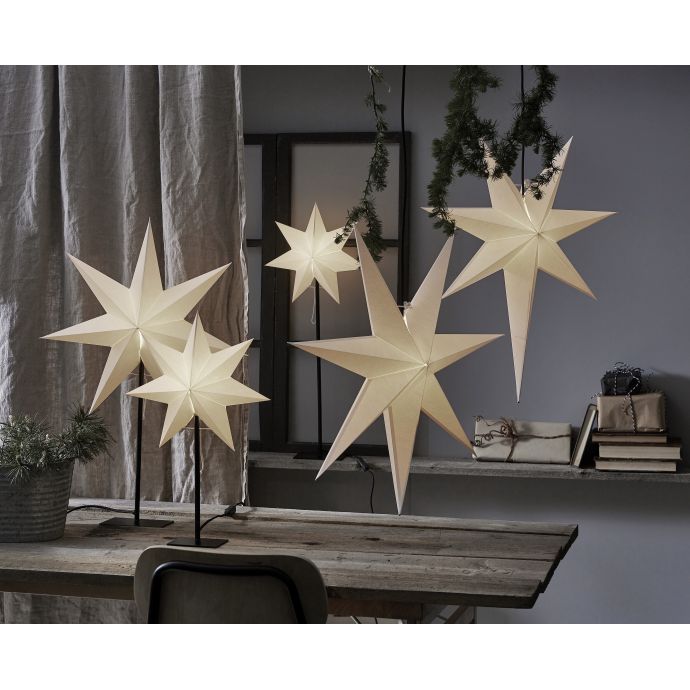 Závěsná svítíci hvězda Star Frozen 70 cm