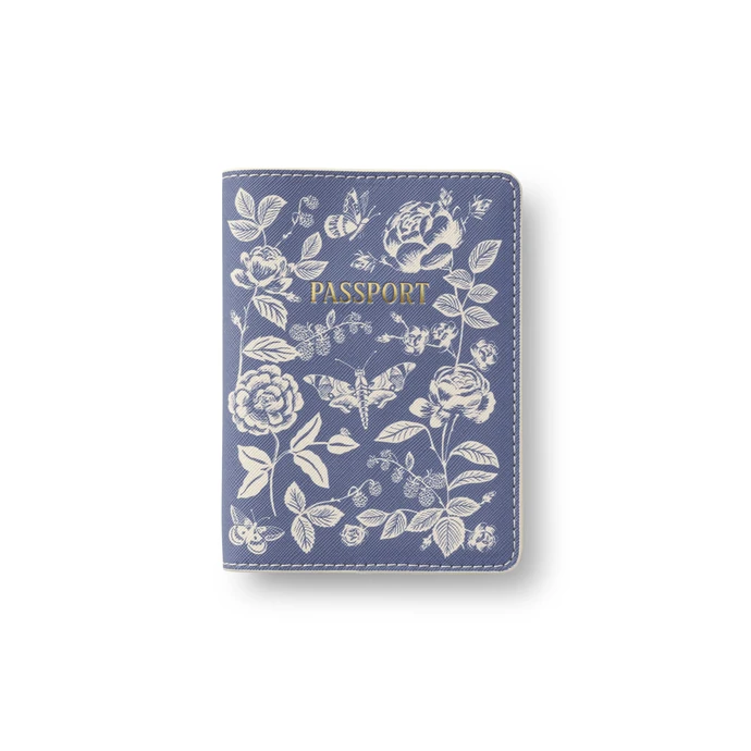 Obal na cestovní pas a jmenovka English Rose